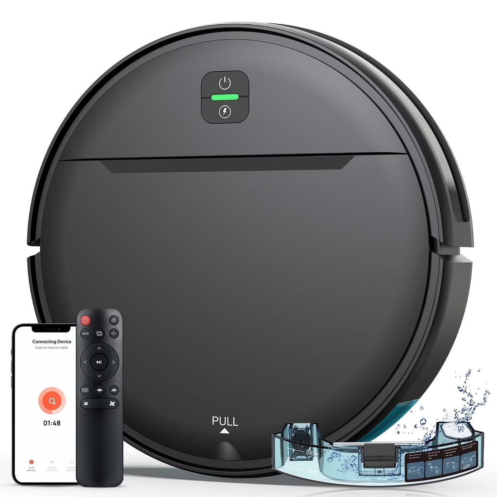 OMESER Robot Vacuum and Mop Combo, 2 in 1 Robot Vacuum Cleaner with Alexa/WiFi/App Connection