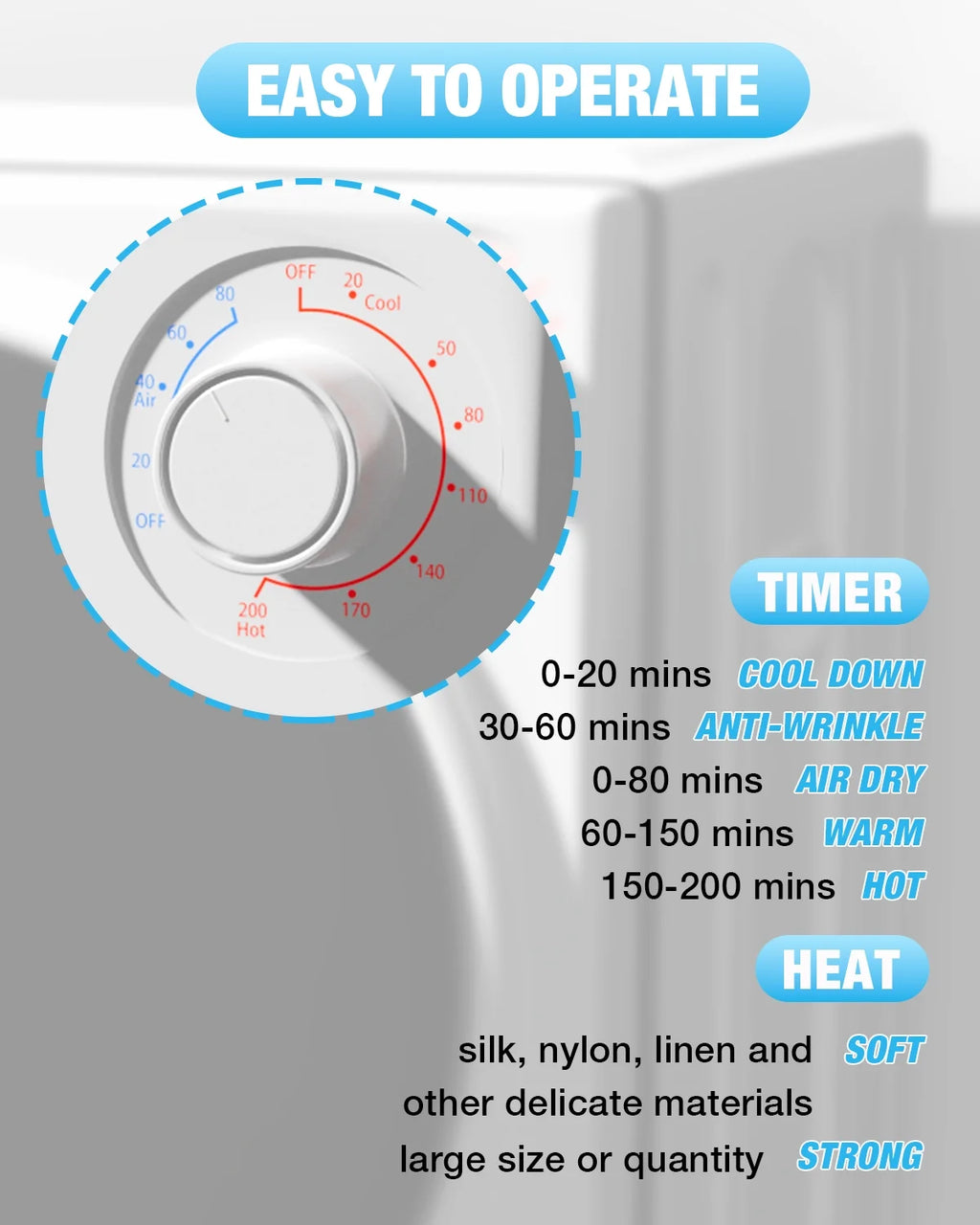 TABU Washer and Dryer Set, 19LBS Fully Automatic Washing Machine & 8.8LBS Clothes Dryer (White&White)