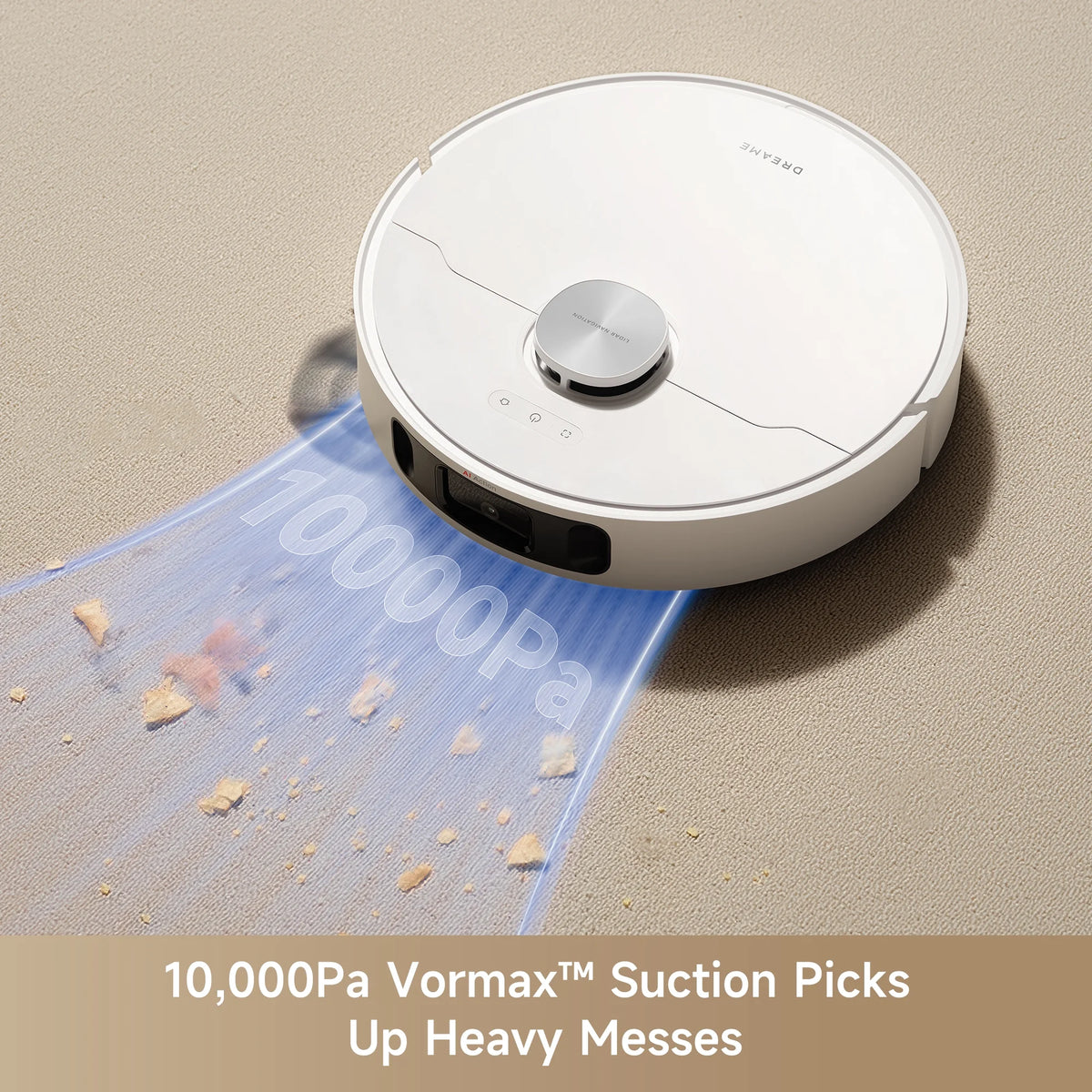 Dreame 2-in-1 Robot Vacuum and Mop, Auto Mop Raising, 7000Pa Suction, Self-Emptying Base, L20 Ultra
