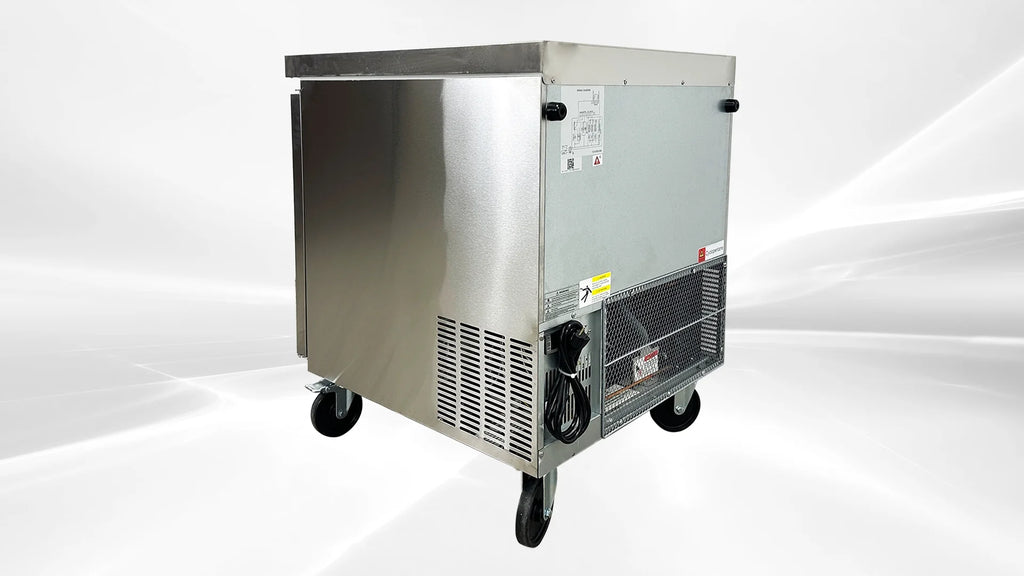 Cooler Depot 27.5 In. 7.2 Cu.ft Stainless Steel Undercounter Freezer AUF-0776 NSF ETL Certified