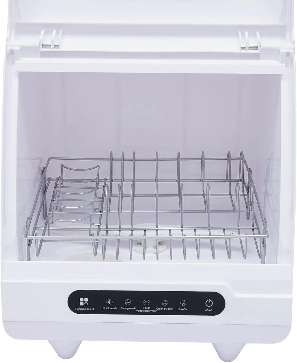 Portable Countertop Dishwasher,Compact Dishwasher With 5-Liter Built-in Water Tank,5 Programs, 360�� Dual Spray
