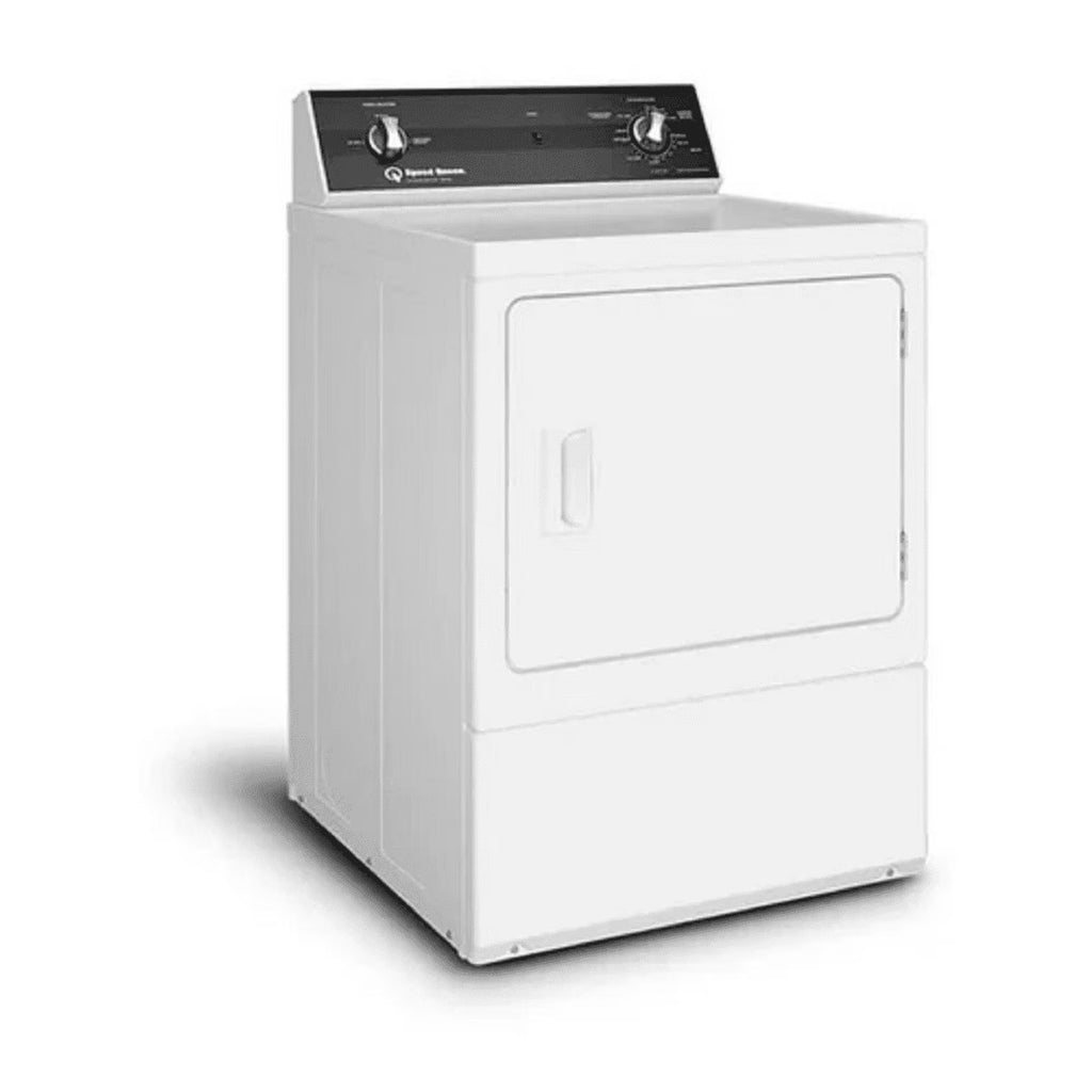 Speed Queen DR3003WG 7 Cu. Ft. White Gas Dryer with Sanitize, White