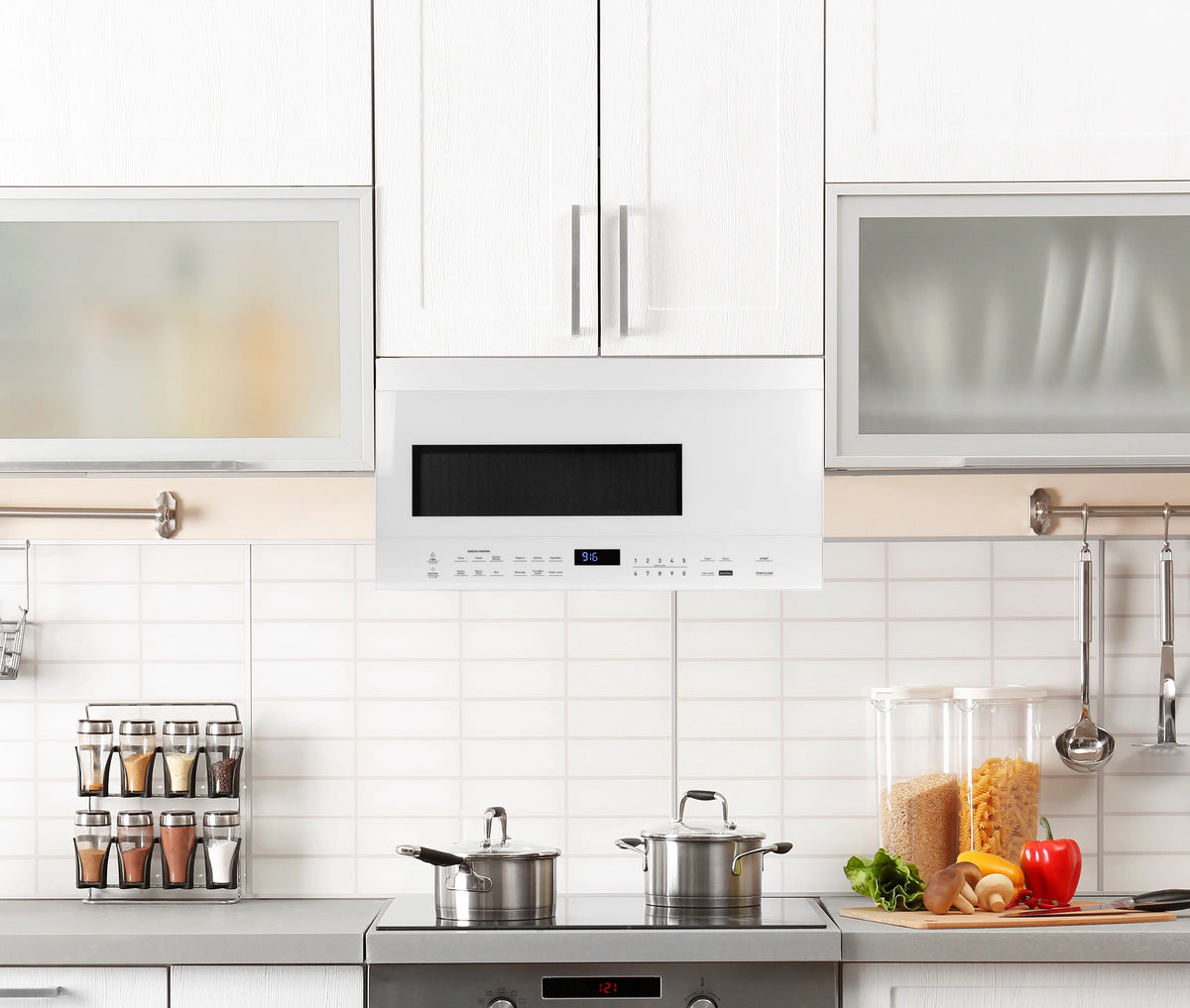 Black?�� Over The Range 1.6 Cu. Ft. Microwave Black