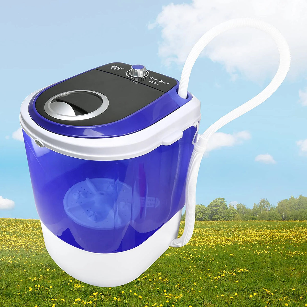 Compact Home Washing Machine - Portable Mini Laundry Clothes Washer