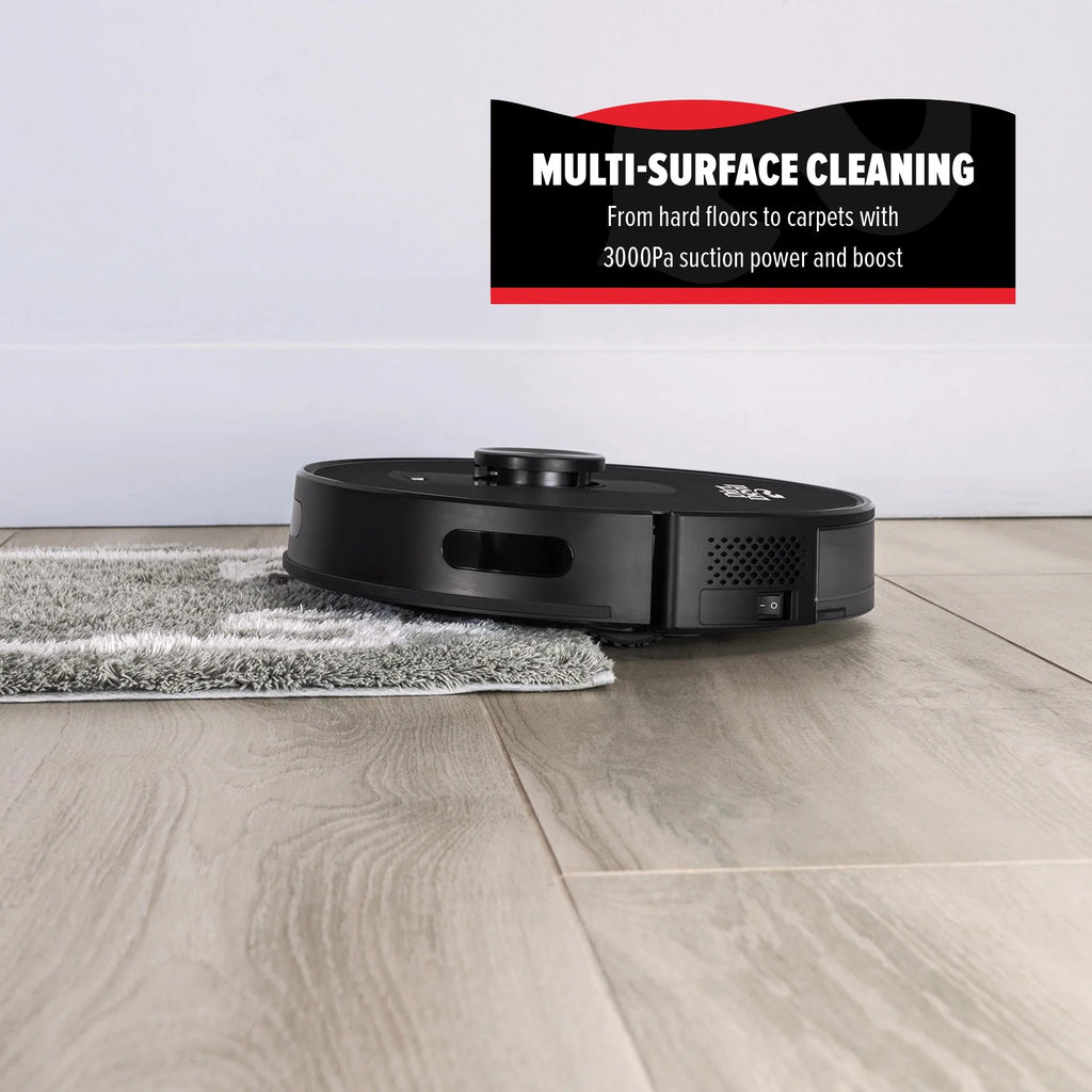 Dirt Devil EV3420 Robot Vacuum Wi-Fi Compatible, Auto-Docking, Smart 360 LIDAR Navigation