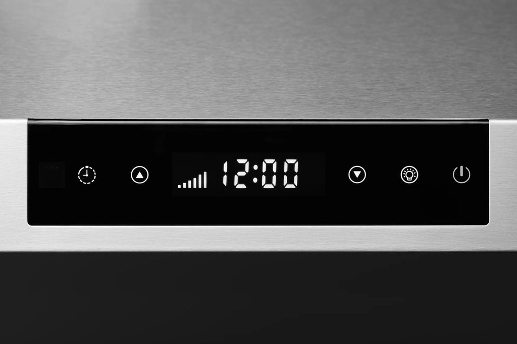 "Hauslane Chef Series 30"" UC-PS18 Under Cabinet Range Hood, Heavy Duty, 3-Way Venting, LED Lamps, Stainless Steel"