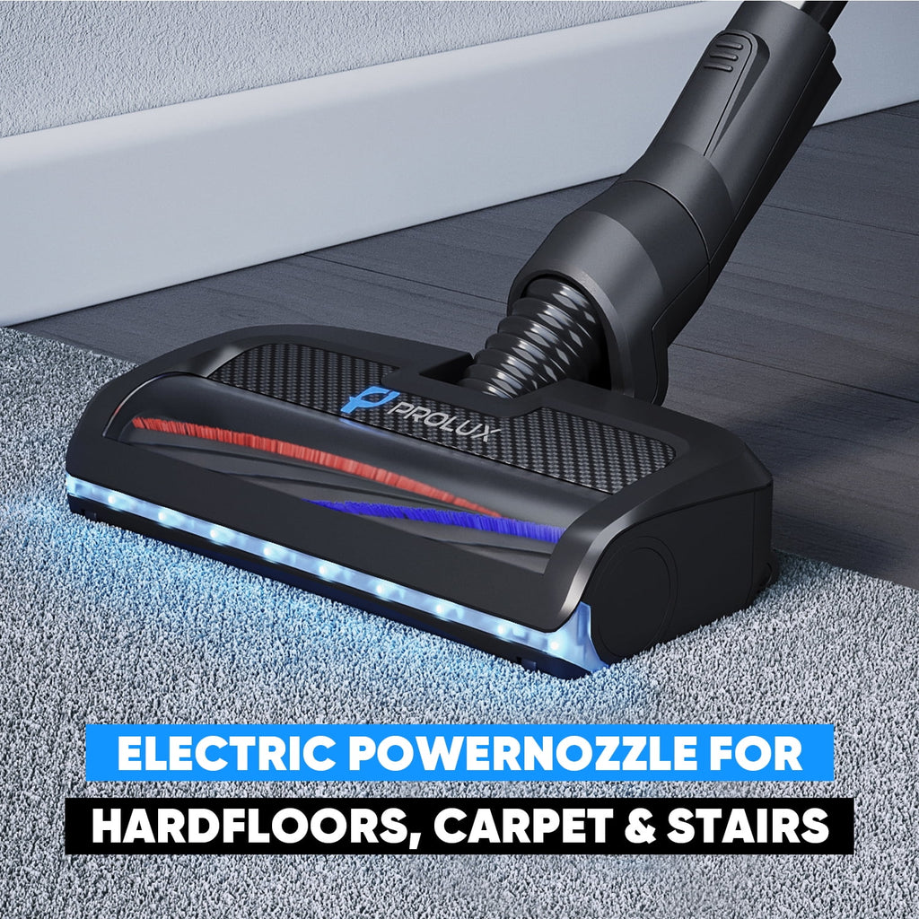 Prolux QX60 Canister Vacuum Cleaner with Wessel Werk EBK250 Power Nozzle