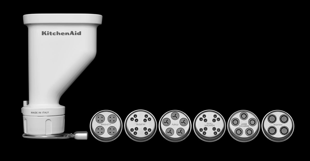 KitchenAid Gourmet Pasta Press, White KSMPEXTA