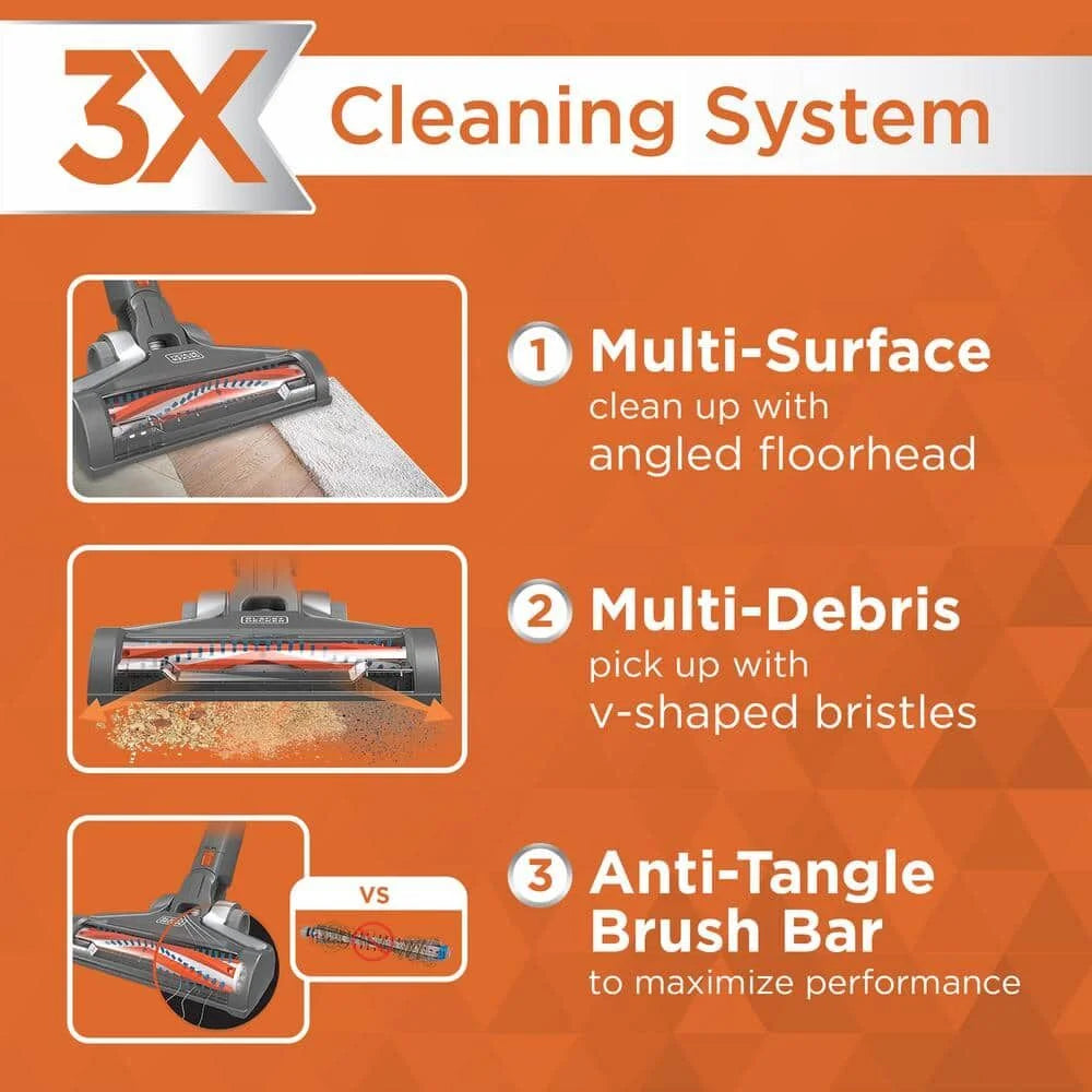 BLACK+DECKER POWERSERIES Extreme Cordless Stick Vacuum Cleaner, BSV2020