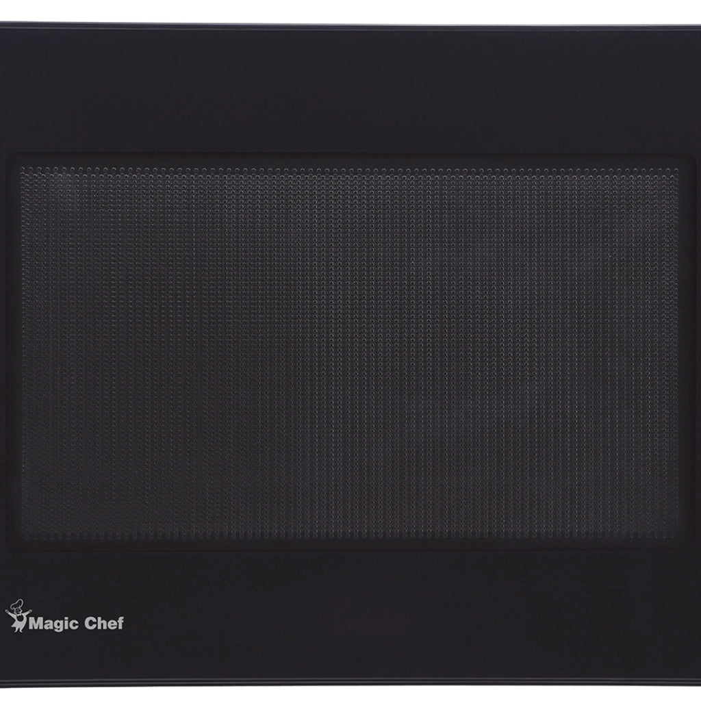 Magic Chef 1.6 Cu. ft. 1100W Countertop Microwave Oven with Push-Button Door in Black, New