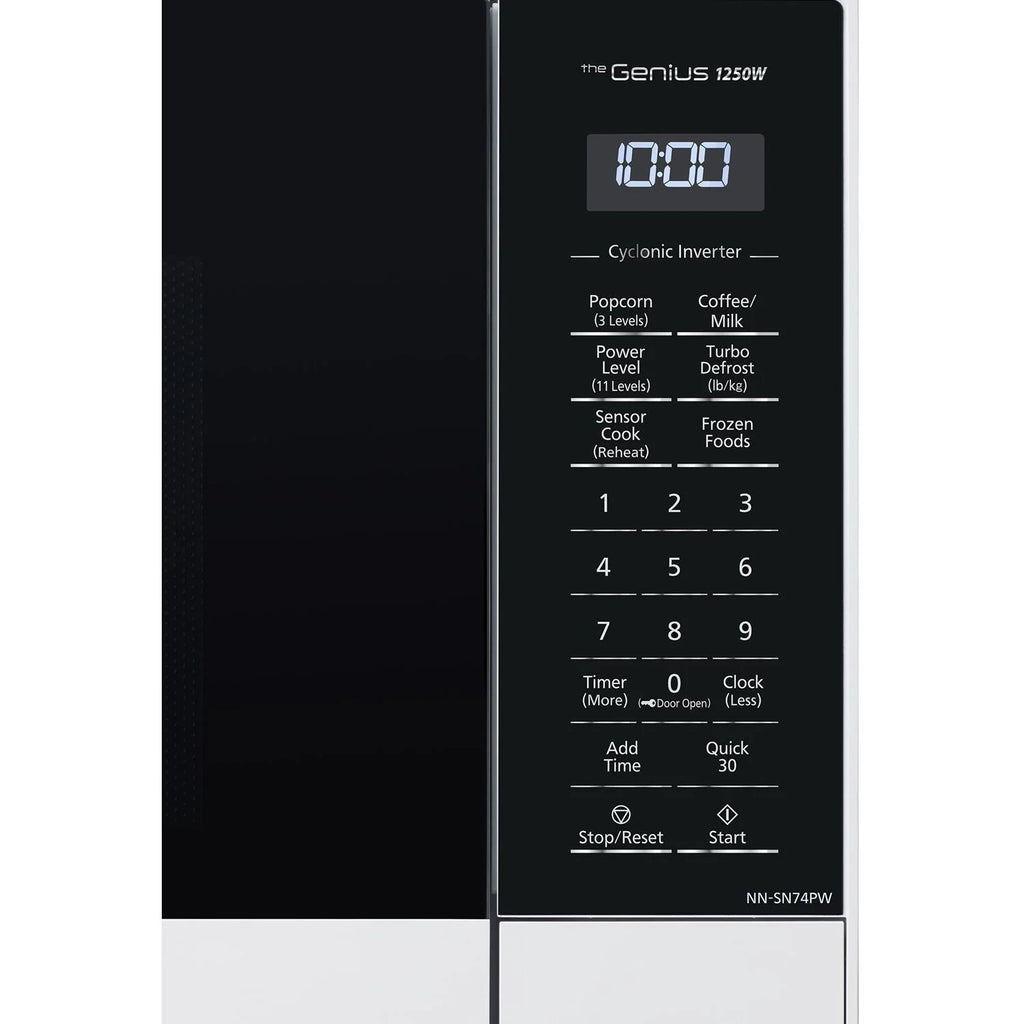 Panasonic 1.6-cu. ft. 1250W Countertop Microwave with Inverter Technology, Black NN-SN74PB