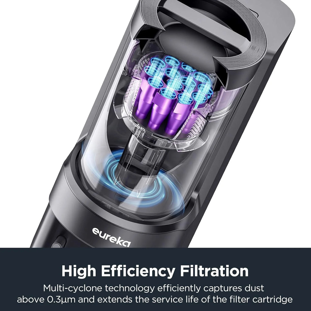 Eureka Cordless Robot Vacuum Cleaner - Suction and Auto Lifting Mop