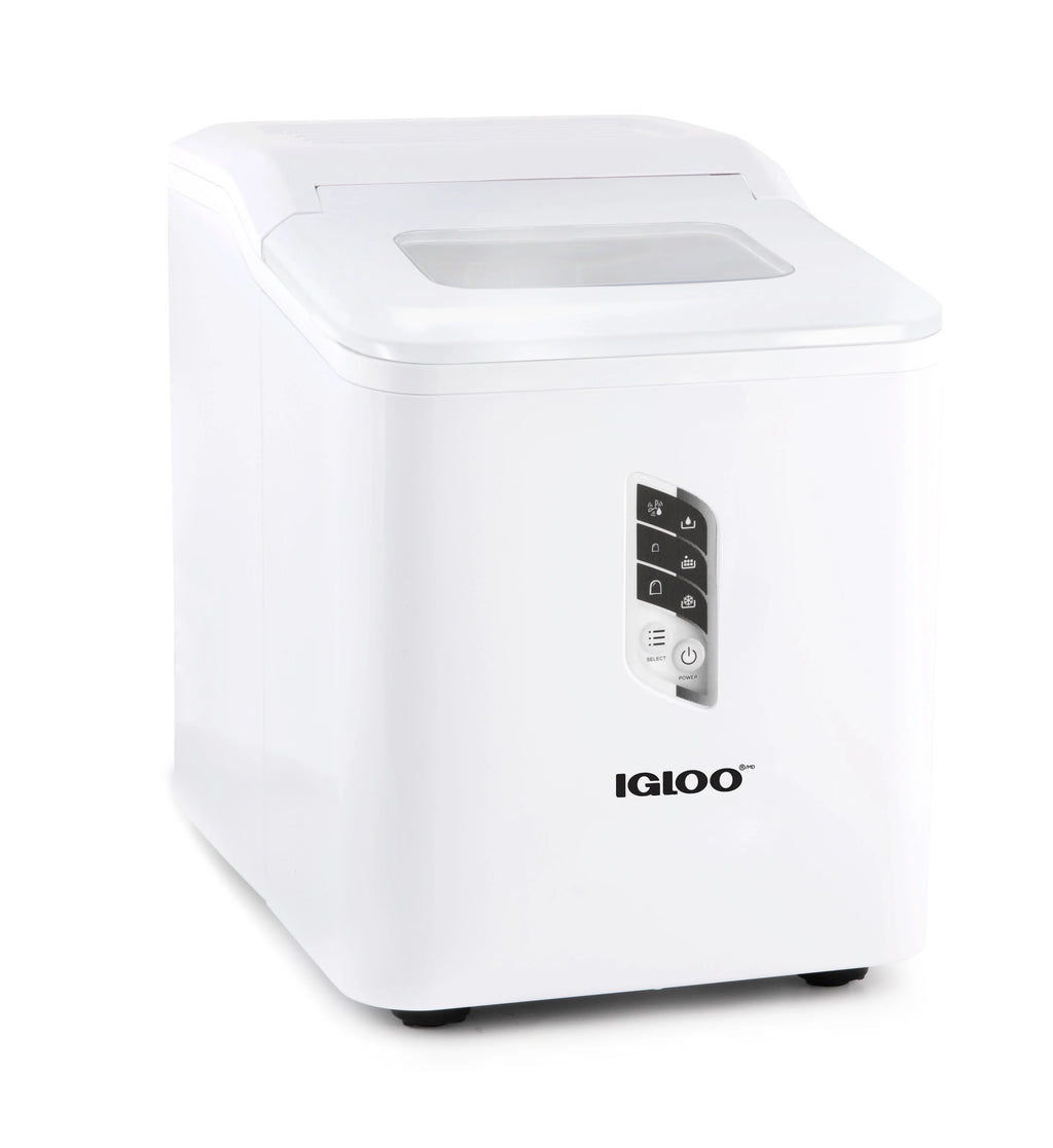 Igloo Automatic Ice Machine Self Cleaning Countertop Ice Maker for Water Bottle & Drinks, Aqua