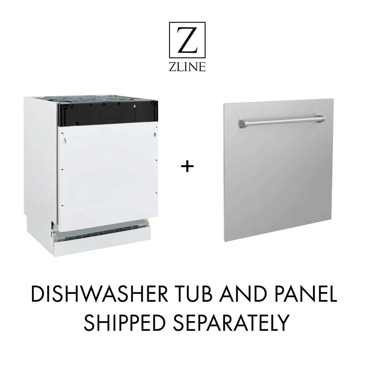 Zline Dw-H-24 24" Wide 20 Place Setting Energy Star Rated Built-In Top Control Dishwasher