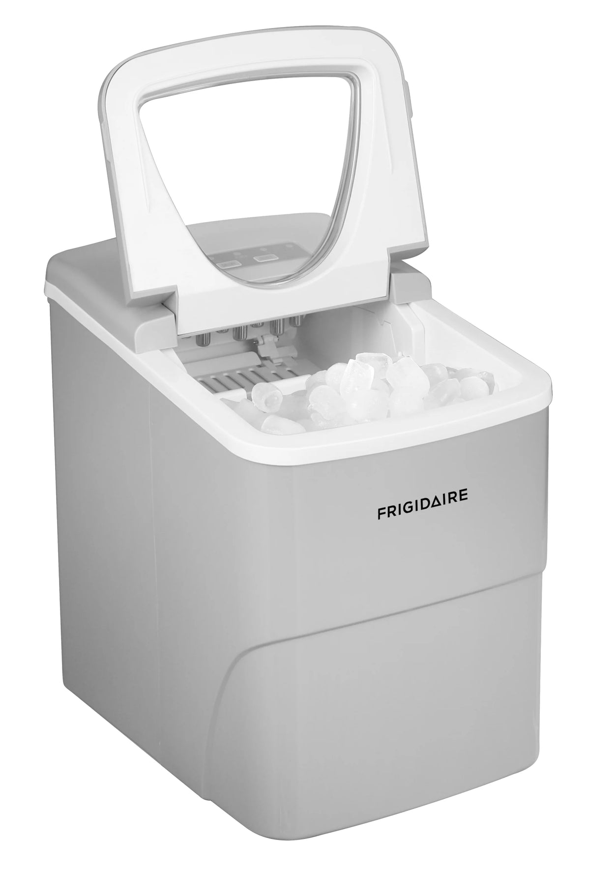 Frigidaire 26lbs. Portable Countertop Ice Maker (Bullet Ice)- Silver