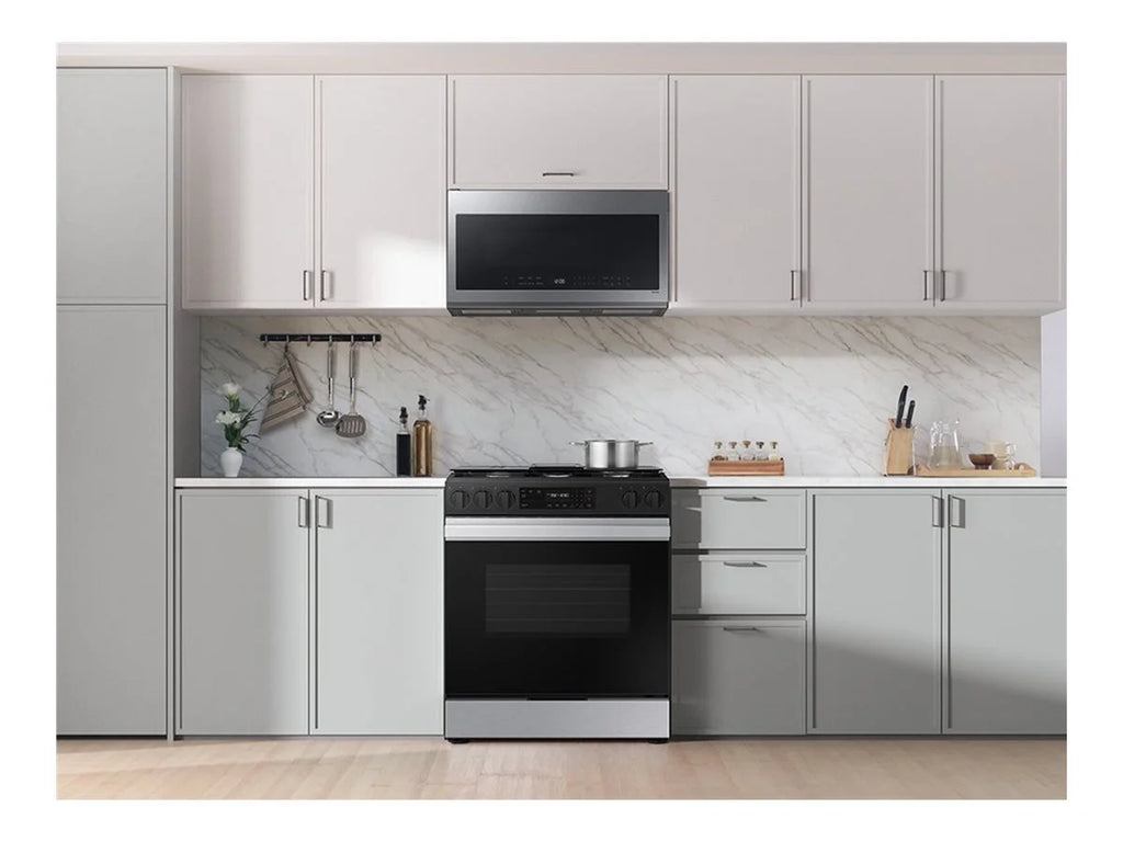Samsung 6.0 Cubic Foot Gas Slide In Range Self Clean NSG6DG8100SR