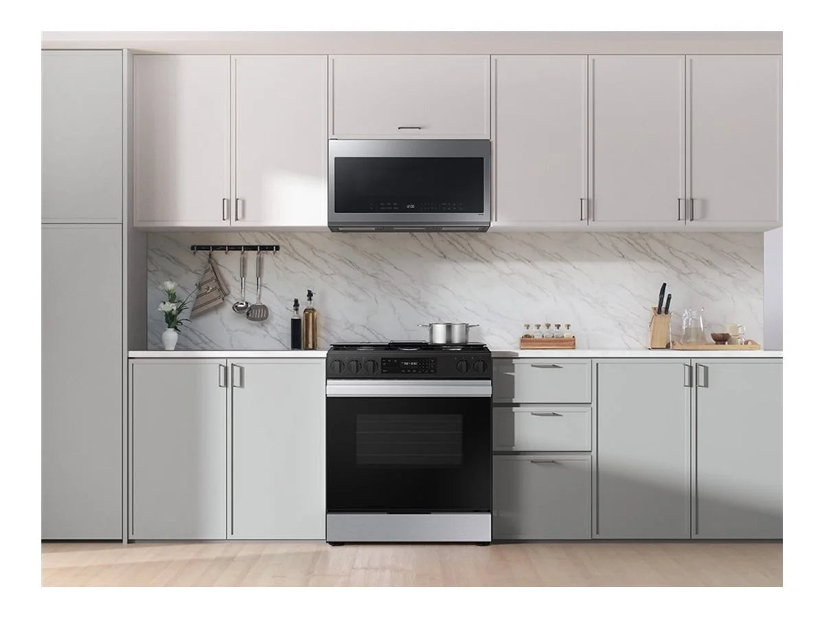 Samsung 6.0 Cubic Foot Gas Slide In Range Self Clean NSG6DG8100SR