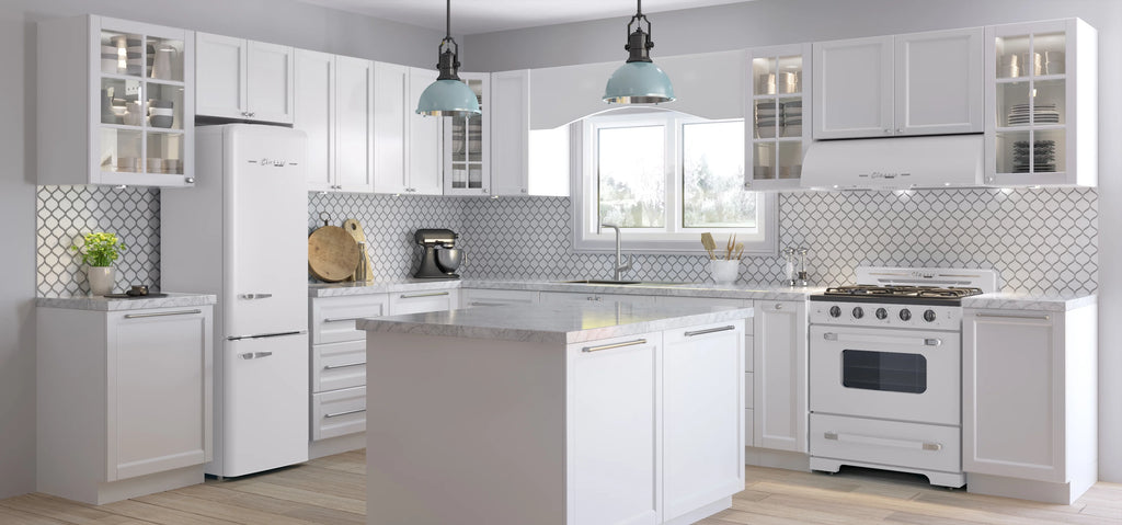 Unique Classic Retro 30" Under Cabinet Range Hood with 700 CFM and LED Lighting 110 volts
