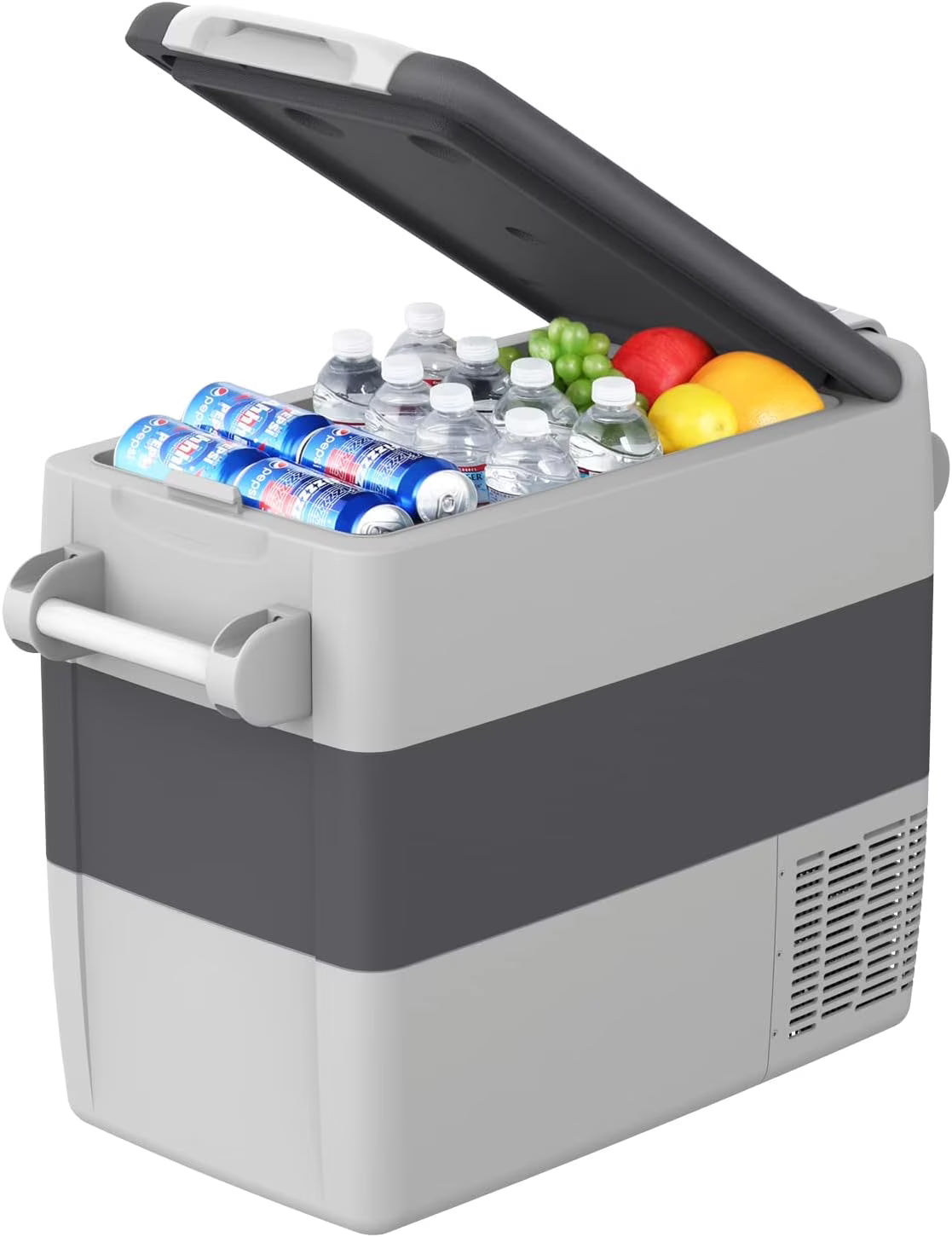 Setpower 12V Portable Refrigerator Freezer, 32 Quart Outdoor Fridge for Camping,Car Refrigerator,Electric Cooler for Truck, RV, Travel,3-Year Warranty