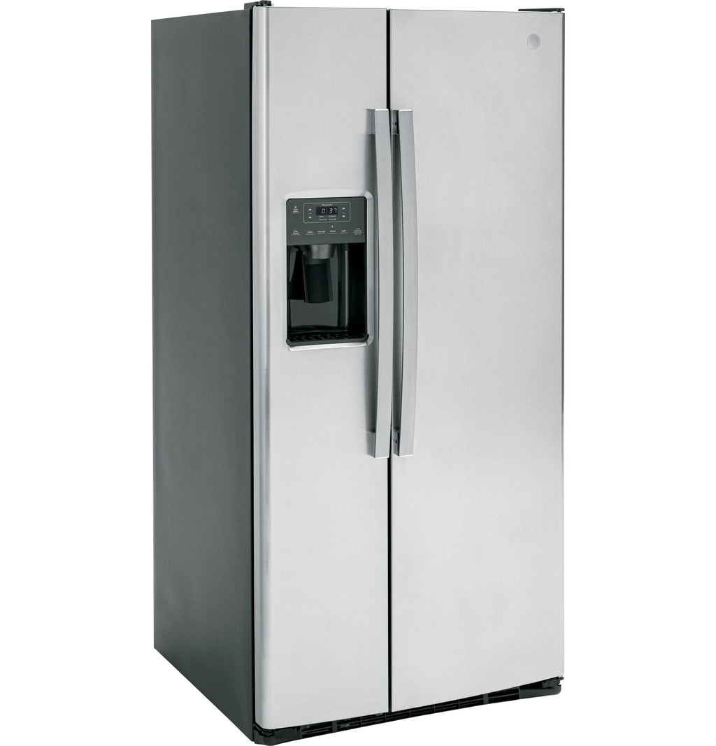 GE APPLIANCES GSS23GYPFS side by side freestanding refrigerator