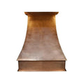 COPPER RANGE HOOD WALL MOUNT VINTAGE 36X18X42 G18 MATTE