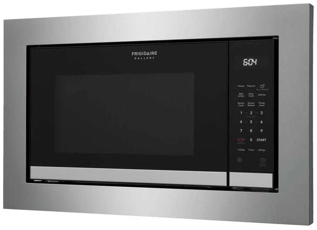 Frigidaire Gmbs3068b Gallery 25" Wide 2.2 Cu. Ft. 1100 Watt Built In Microwave - Stainless Trim Kit Sold Separately