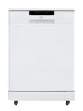 Energy Star 24" Portable Stainless Steel Dishwasher - White