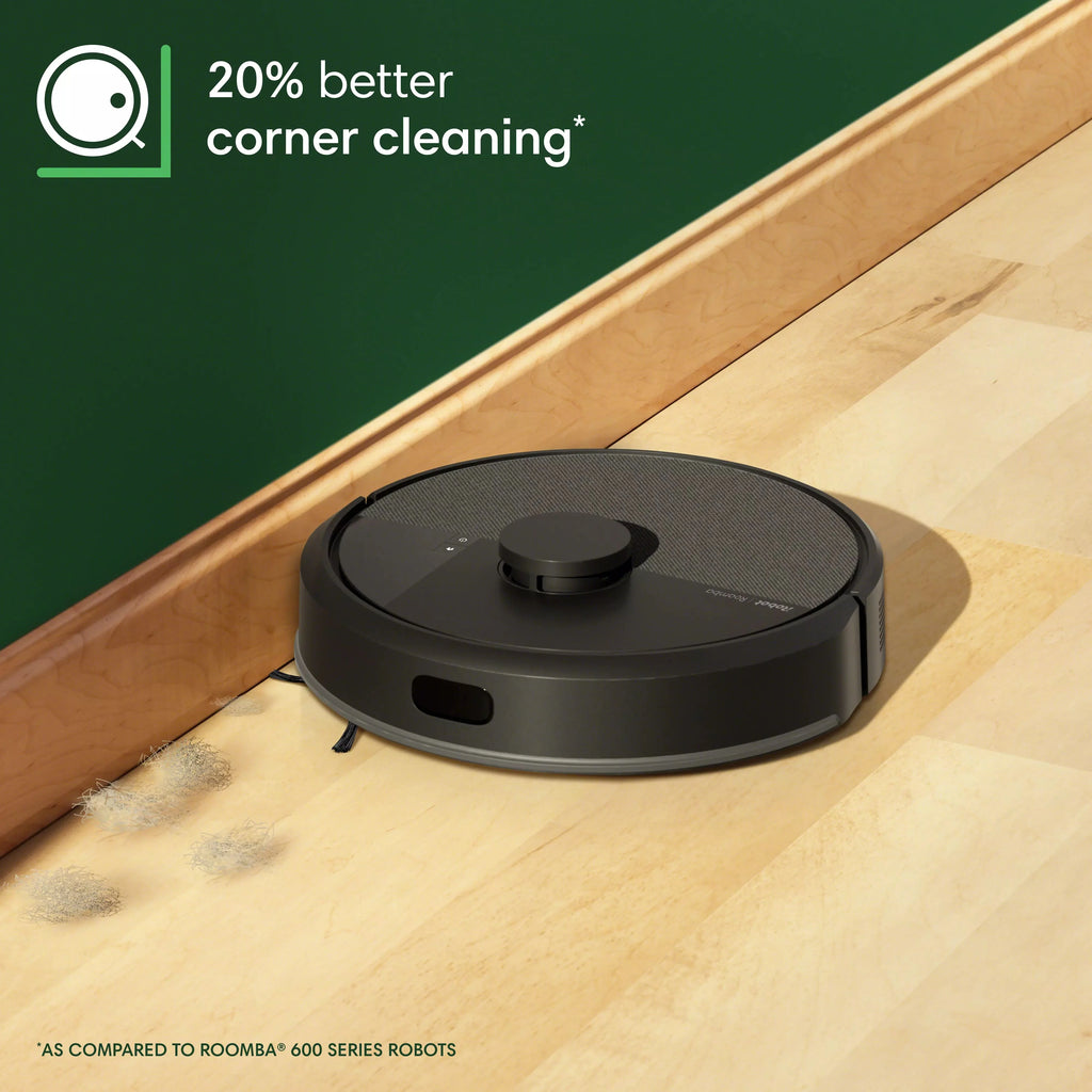 iRobot Roomba 105 Vac Robot Vacuum and Self-Charging Dock with Intense Power Lifting Suction, LiDAR�?Navigation, Multi-Surface Cleaning,