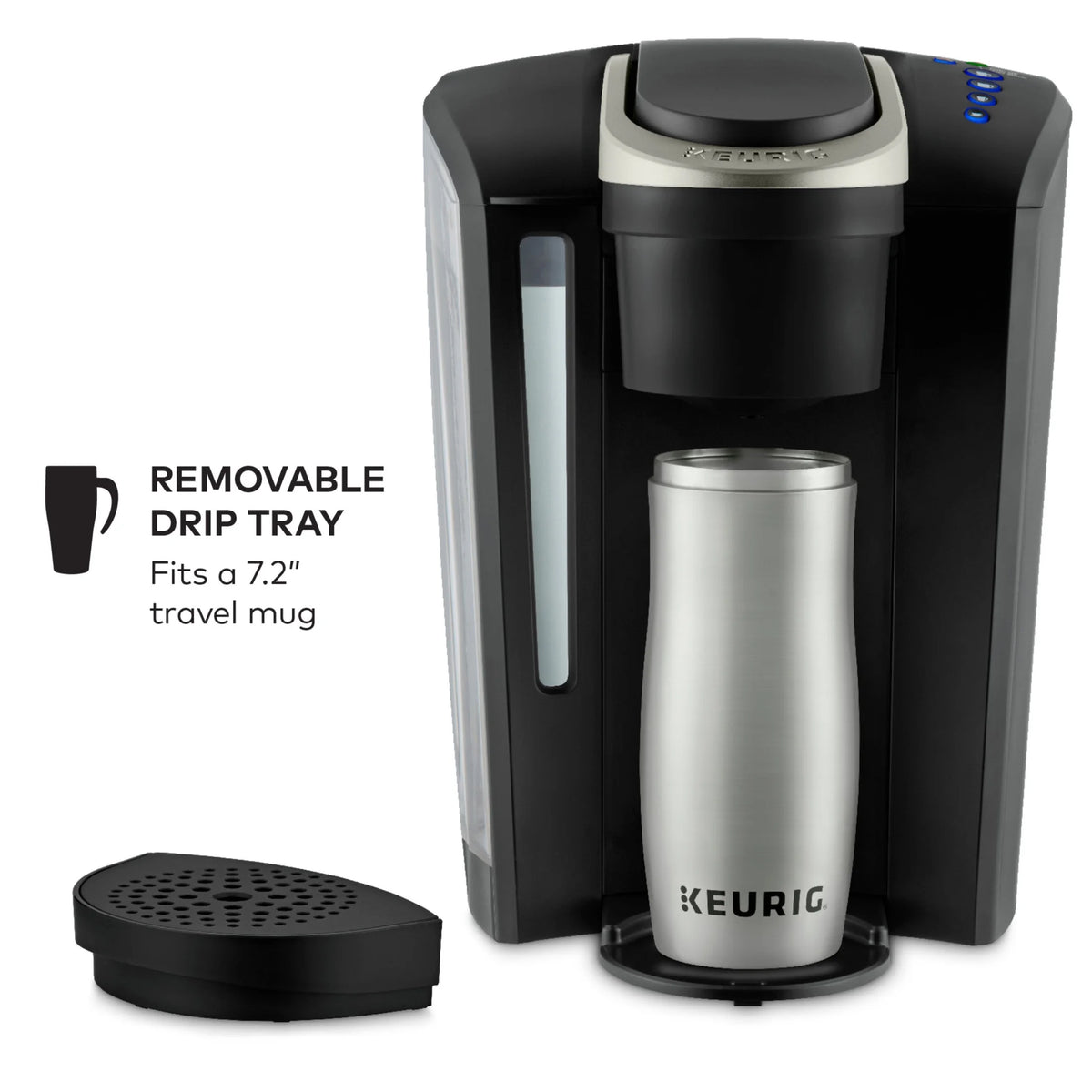 Keurig K-Select Single-Serve K-Cup Pod Coffee Maker, Matte White