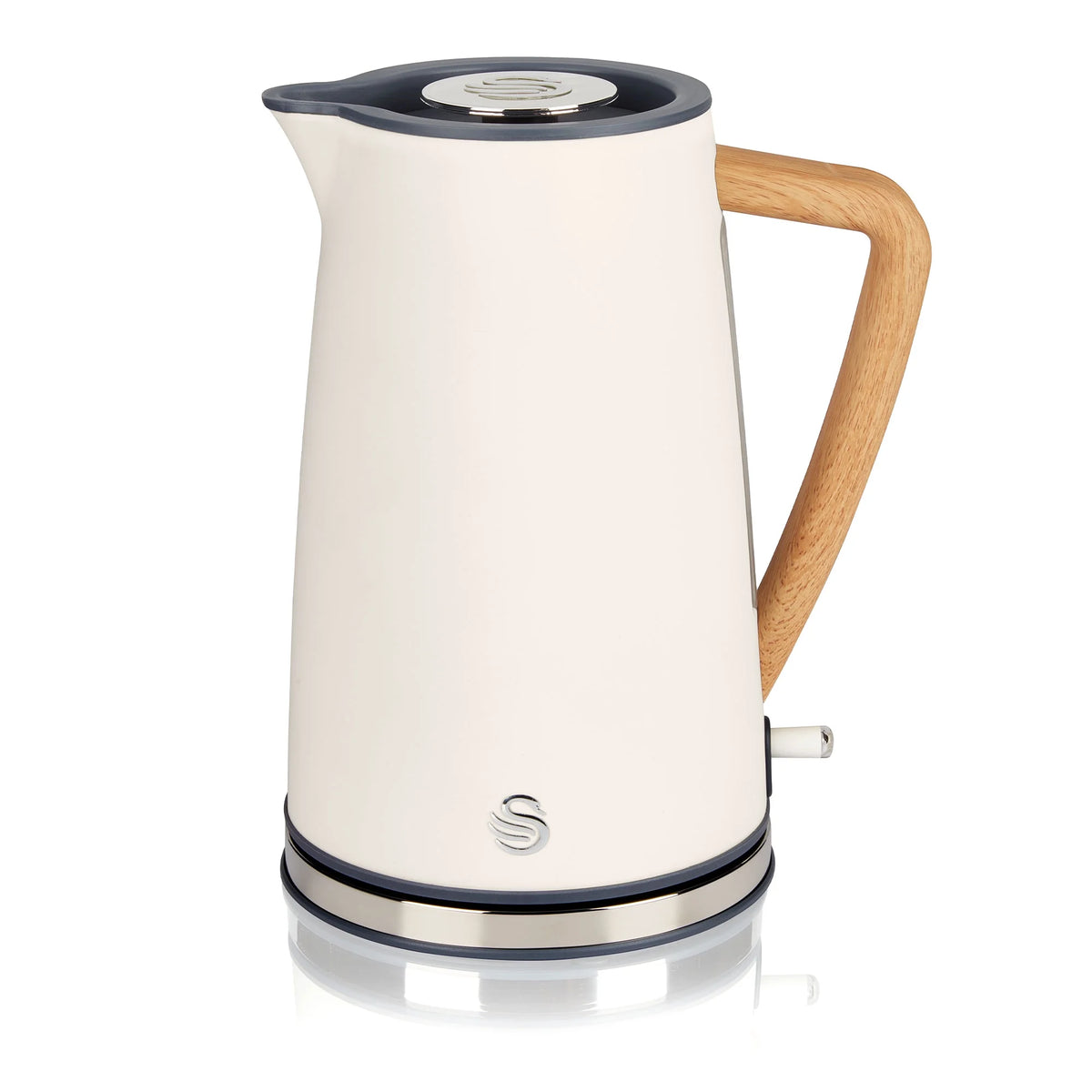 Swan SK14610WHTN Nordic Style Cordless Kettle 1.7L - Cotton White