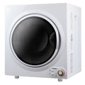 Panda 3.5 Cu.ft Compact Portable Electric Laundry Dryer PAN760SF, 13 Lbs Capacity,White and Black