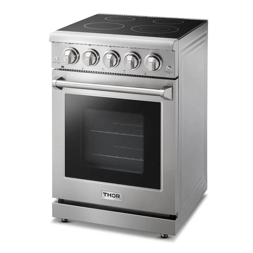 Thor Kitchen Hre2401 24" Wide 3.73 Cu. Ft. Capacity Freestanding Professional Electric