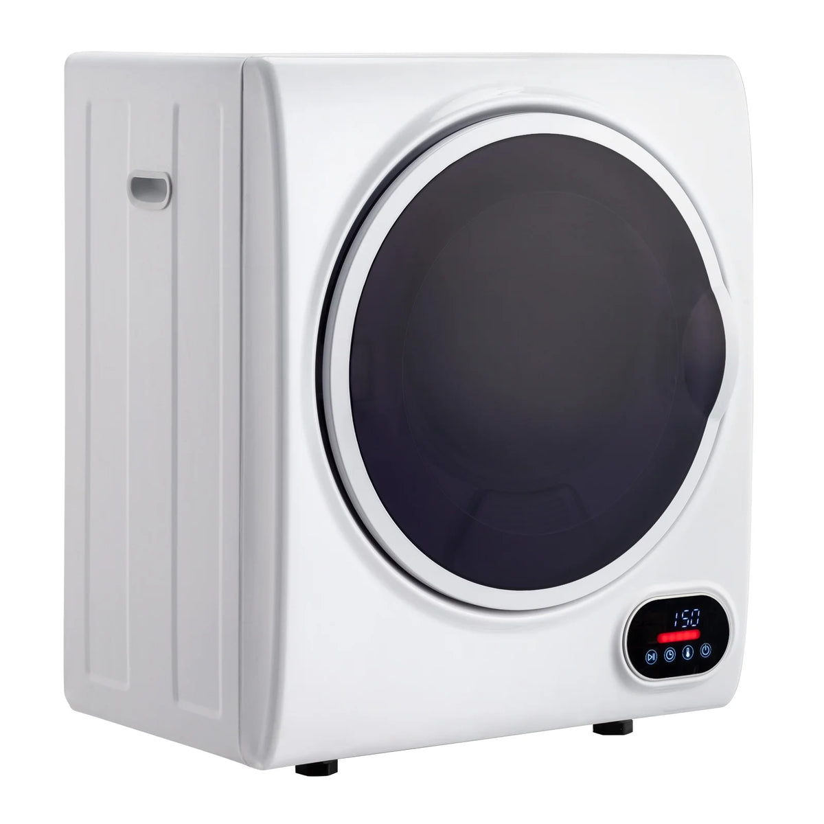 GYJ28-88-E Compact portable Household clothes Dryer 1.5CUFT Drum Dryer with LED display -White 120V 2.5KG