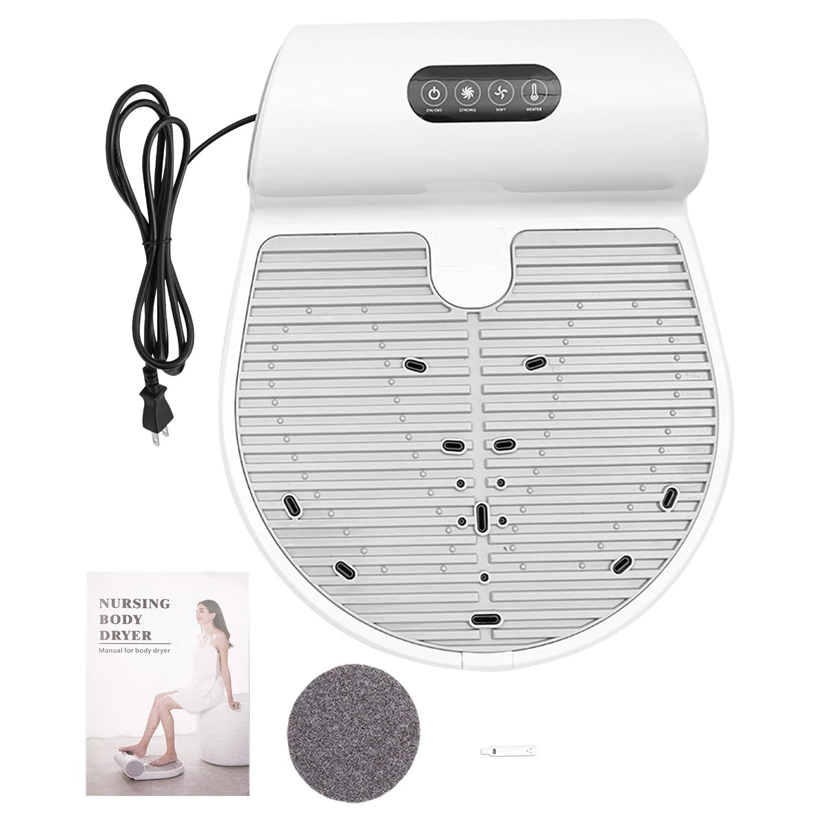 Full Body Dryer Shoots Air of 100mph for Quick Dry - Supports up to 350lb