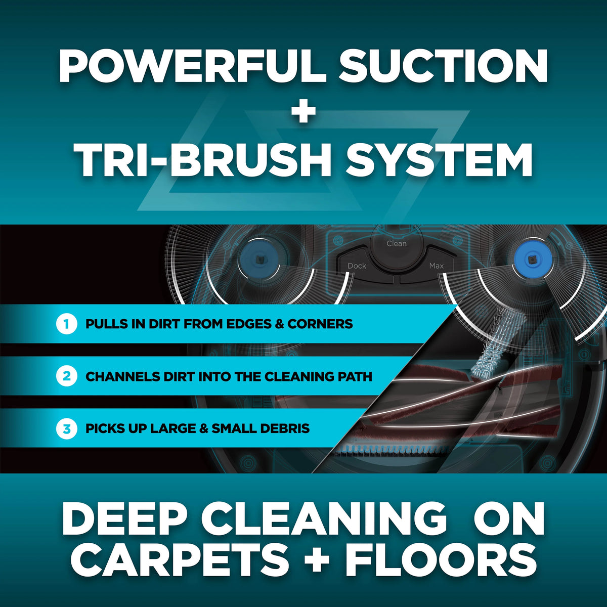 Shark ION RV753 Robot Vacuum Cleaner - Wi-Fi Connected
