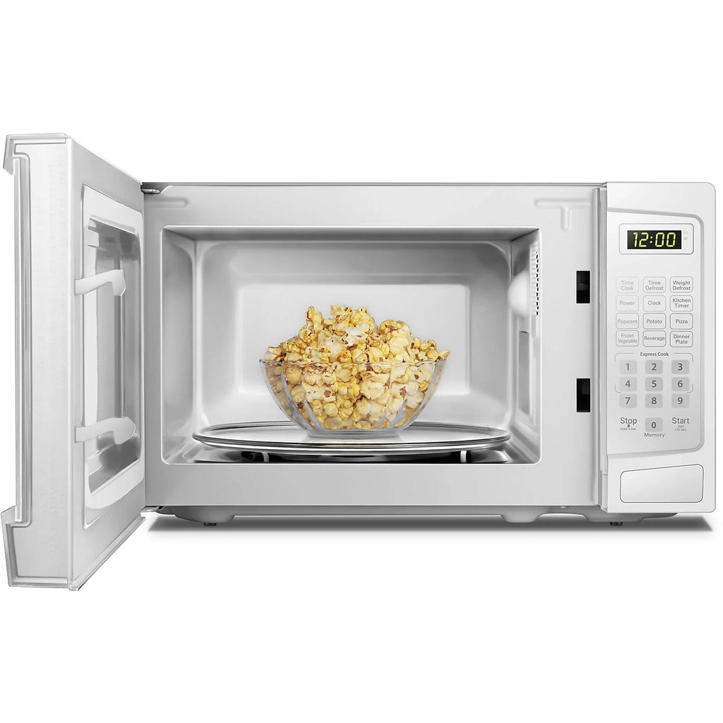 Danby 700W 0.7 Cubic Feet Convenient User-Friendly Countertop Microwave, Black