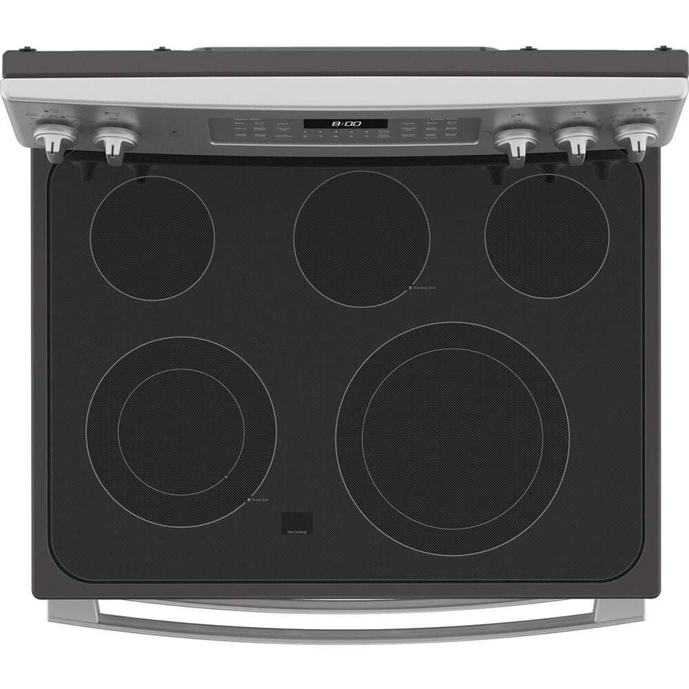 GE? 30" Free-Standing Electric Double Oven Convection Range