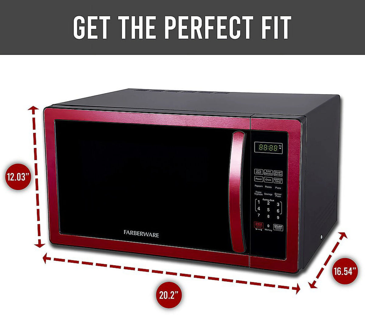 Classic 1.1 Cu. Ft. Countertop Microwave Oven