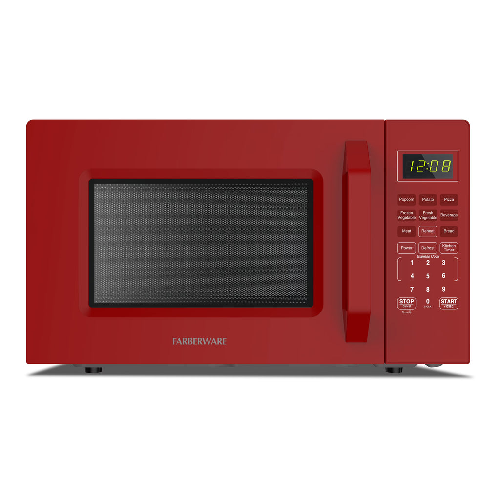 Farberware 1.1 Cu. Ft. 1000-Watt Compact Microwave Oven, Black