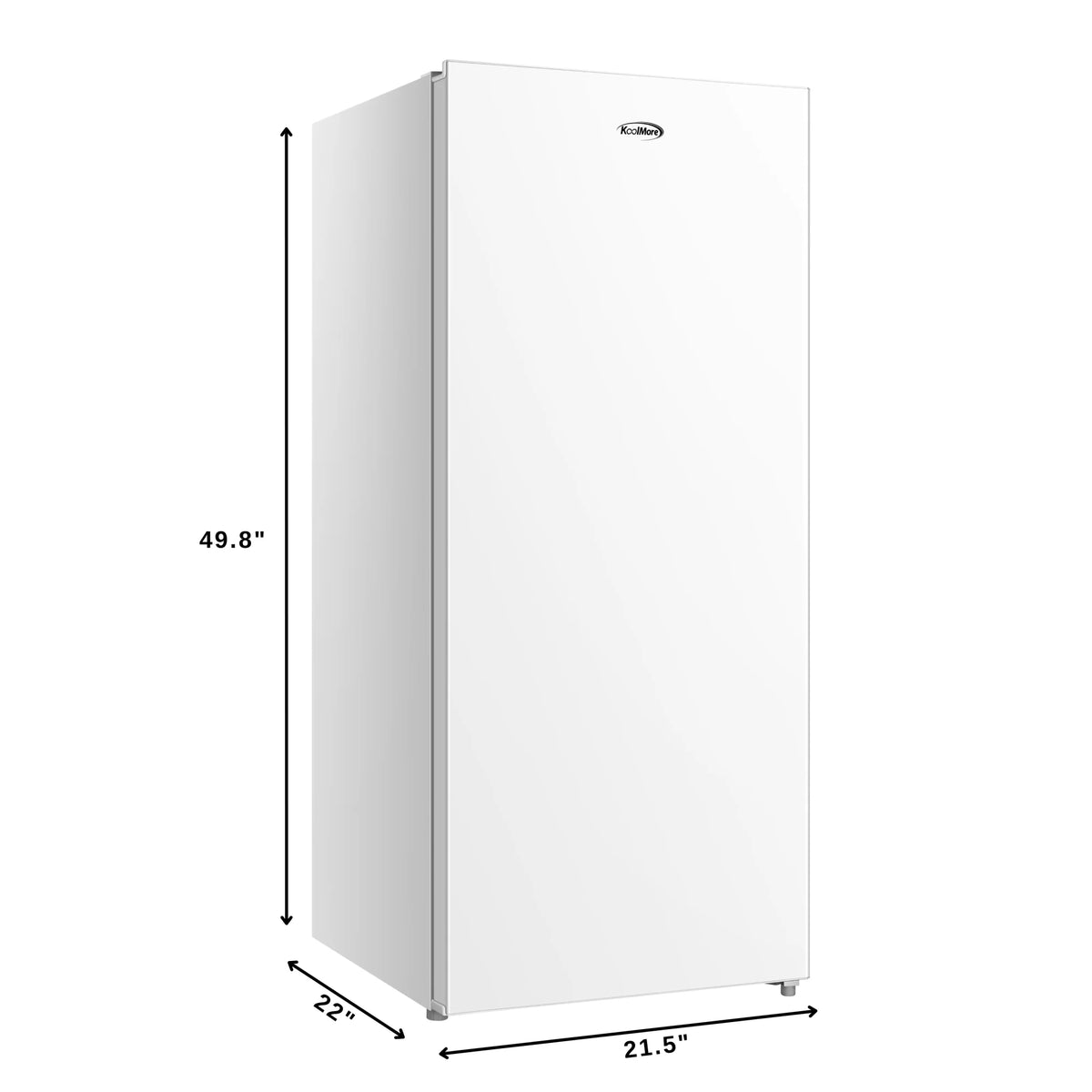 7 cu. ft. Garage Ready Convertible Upright Freezer/Refrigerator in White (KM-RUF-7S)