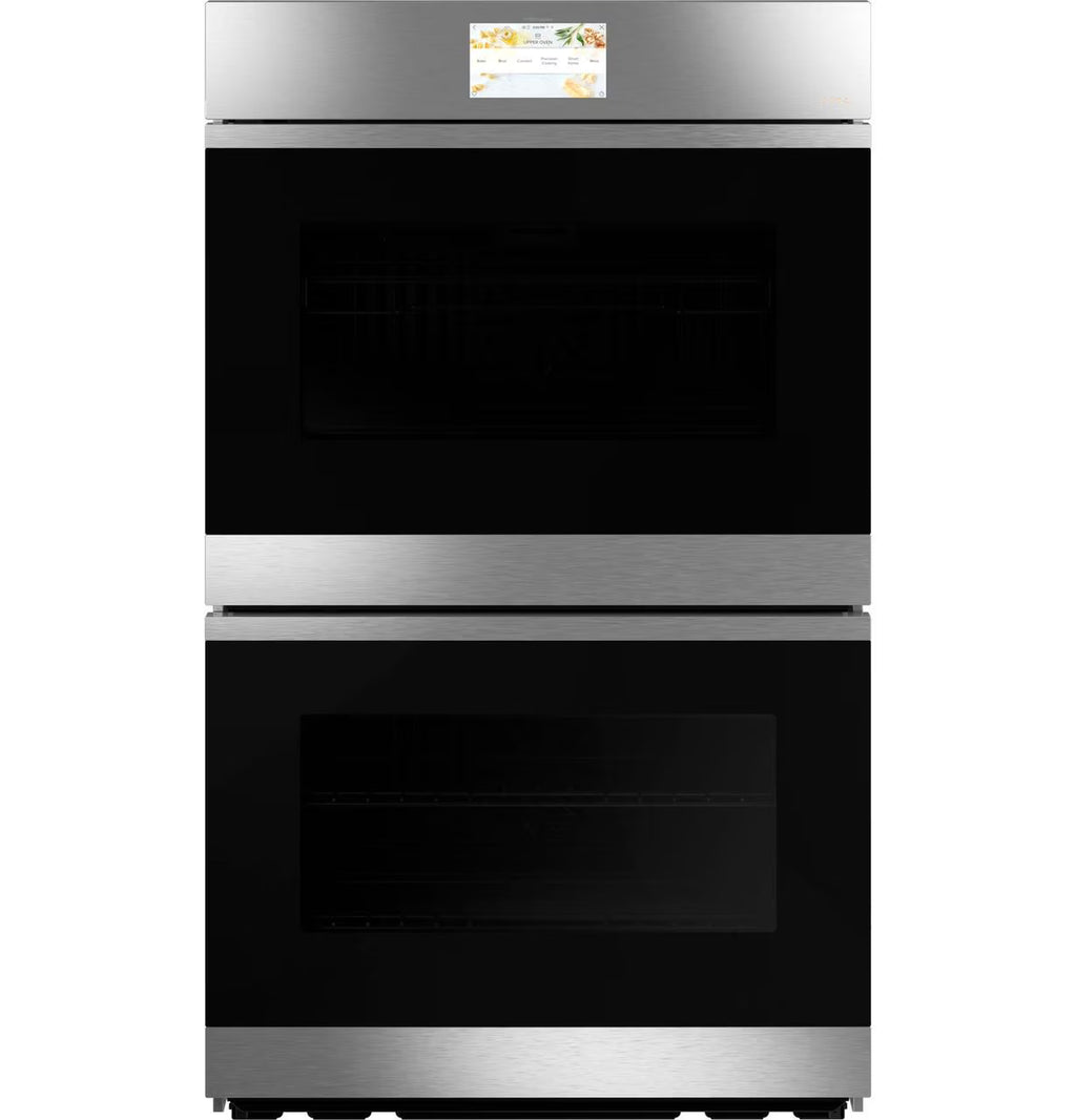 Cafe Ctd90dm2n 30" Wide 10 Cu. Ft. Double Electric Oven - Platinum Glass