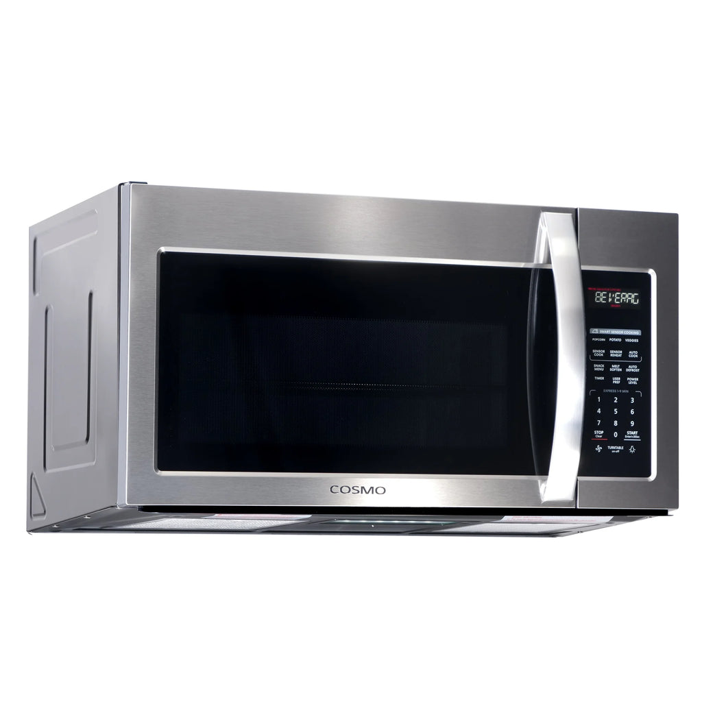 Cosmo 5 Piece Kitchen Appliance Package With 30" Electric Cooktop 30" Single Electric Wall Oven 30" Over-the-range Microwave French Door Refrigerator & 24" Built-in Fully Integrated Dishwasher