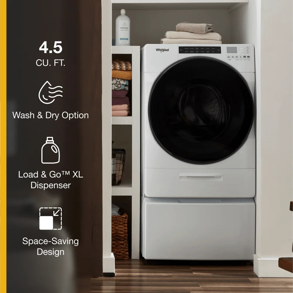 WHIRLPOOL WFC682CLW combination washer electric dryer