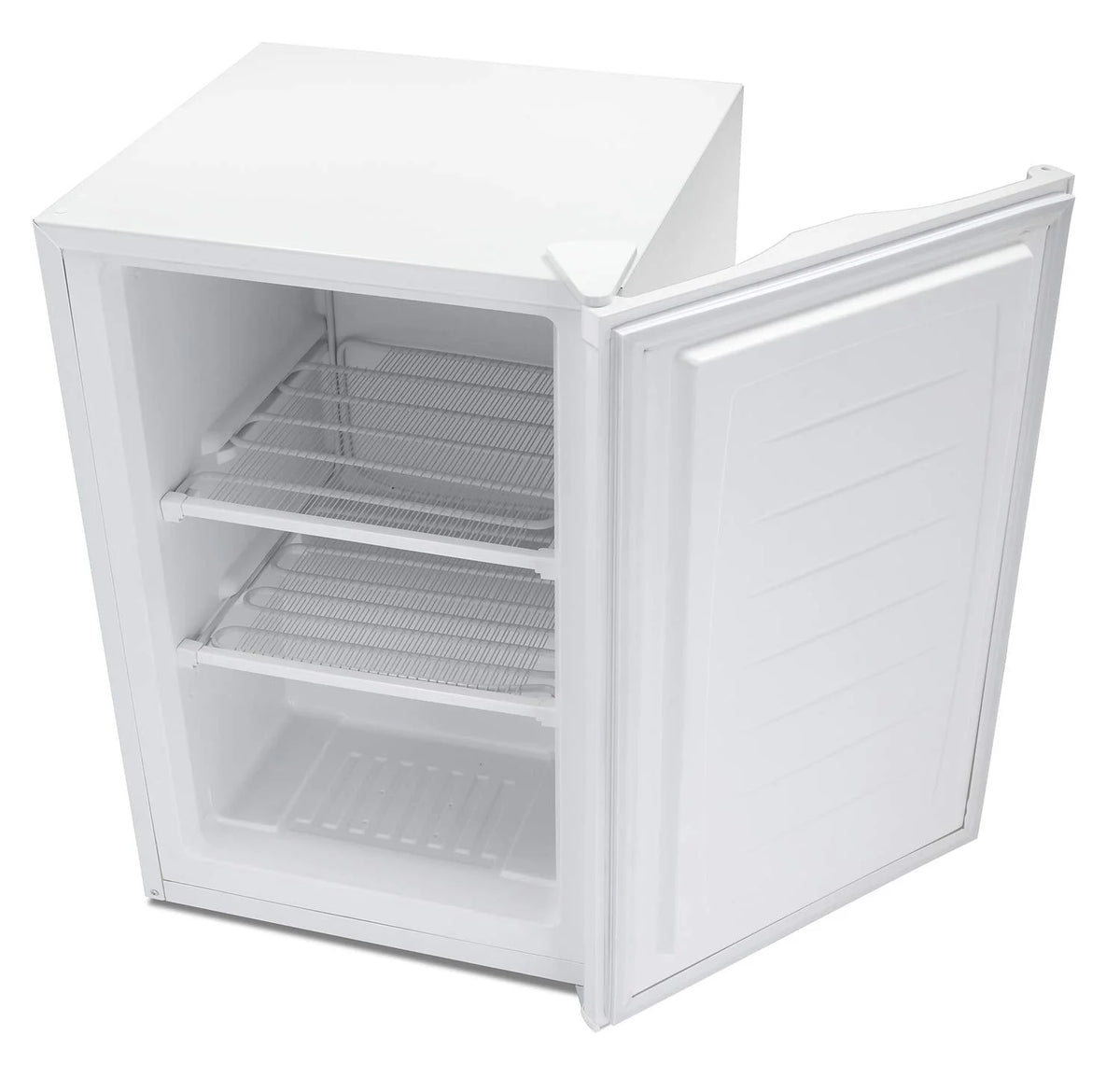 KNDKO 3.2Cu.ft Upright Freezer, Compact Freezer with Removable Shelves, Adjustable Thermostat for Home/Kitchen/Office, Black