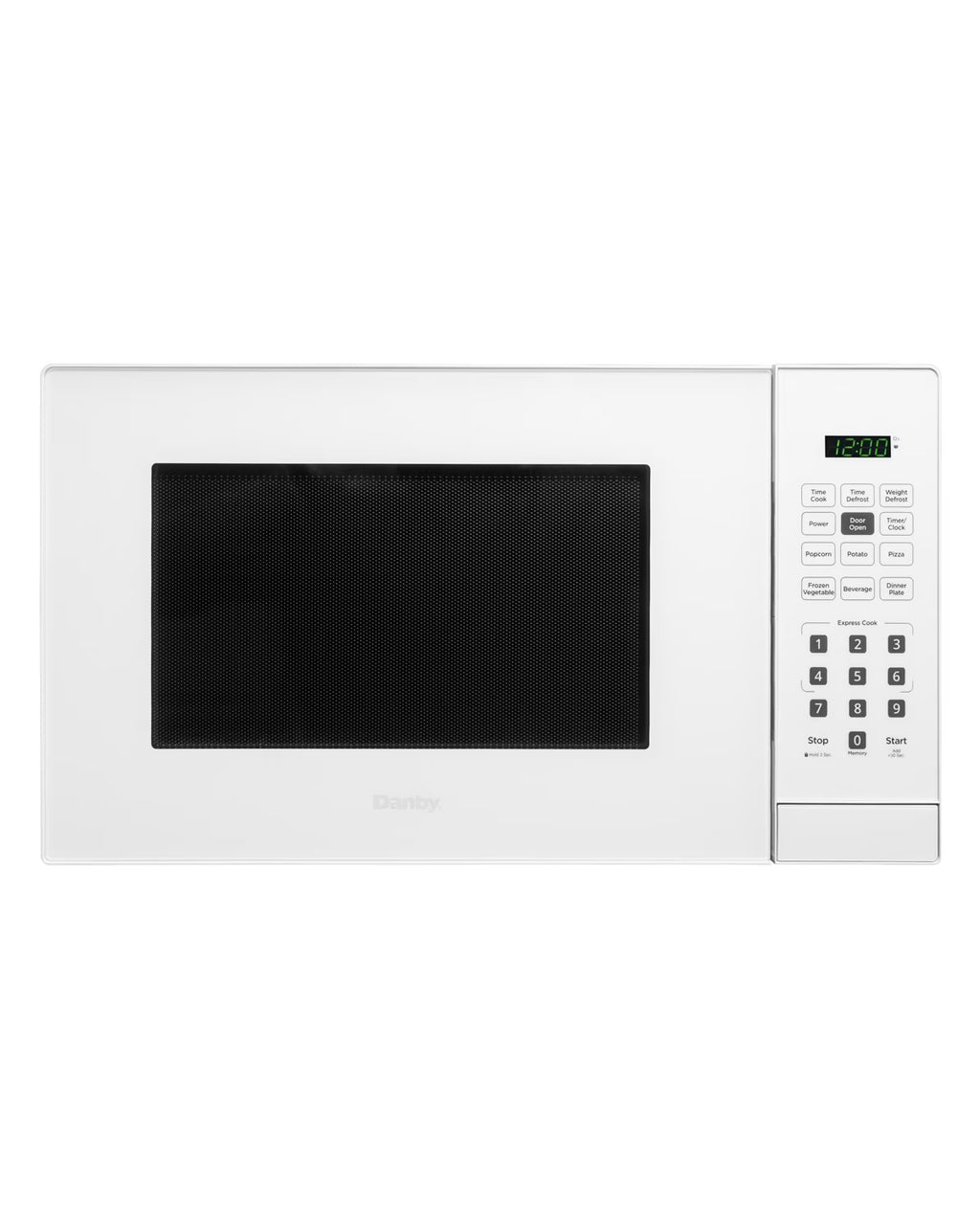 Danby 0.9 cu. ft. Countertop Microwave in White (DBMW0921BWW)