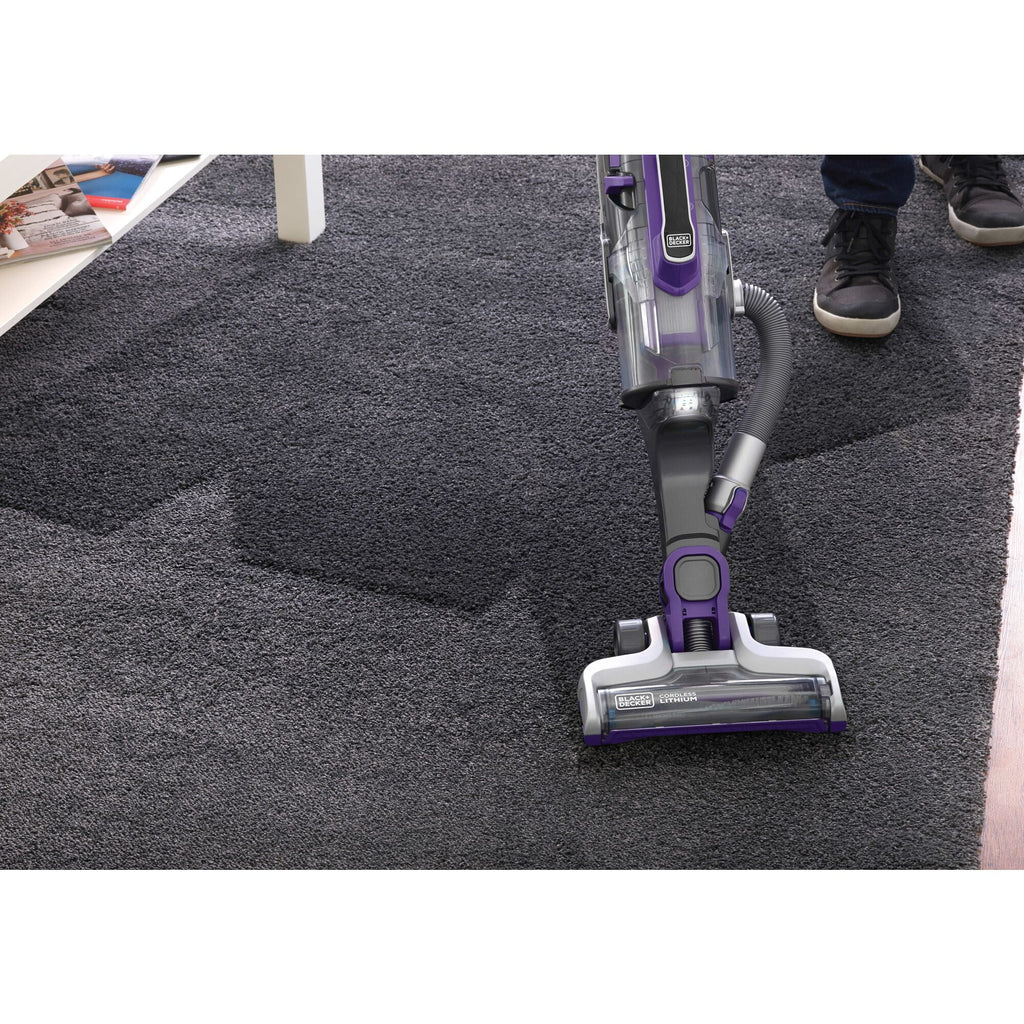 BLACK+DECKER  20V Cordless Upright Vacuum, (HCUA525JPK)