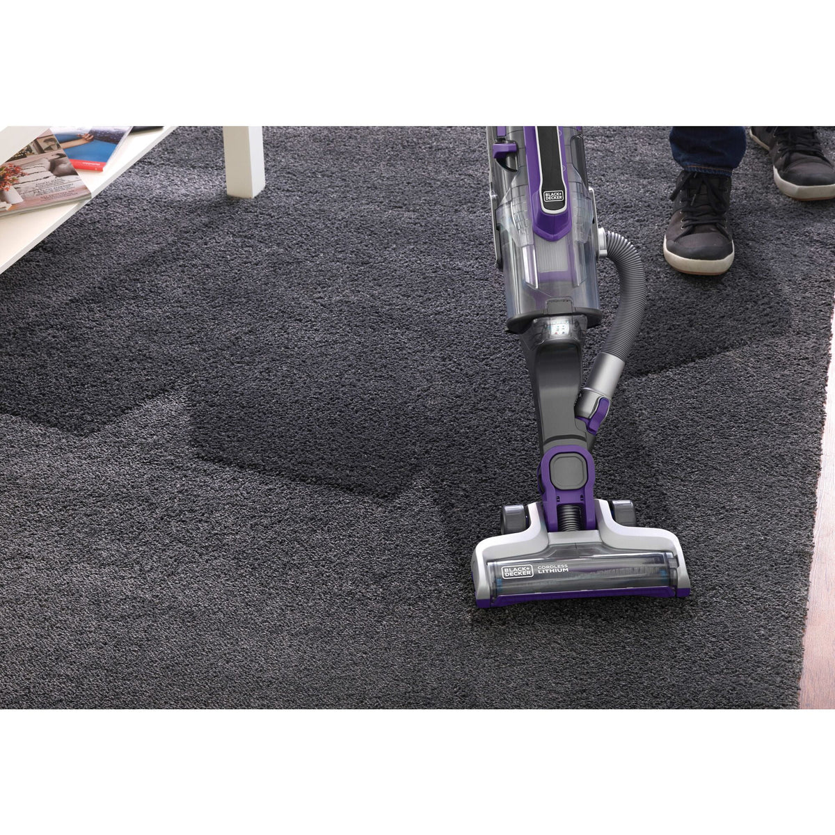 BLACK+DECKER  20V Cordless Upright Vacuum, (HCUA525JPK)
