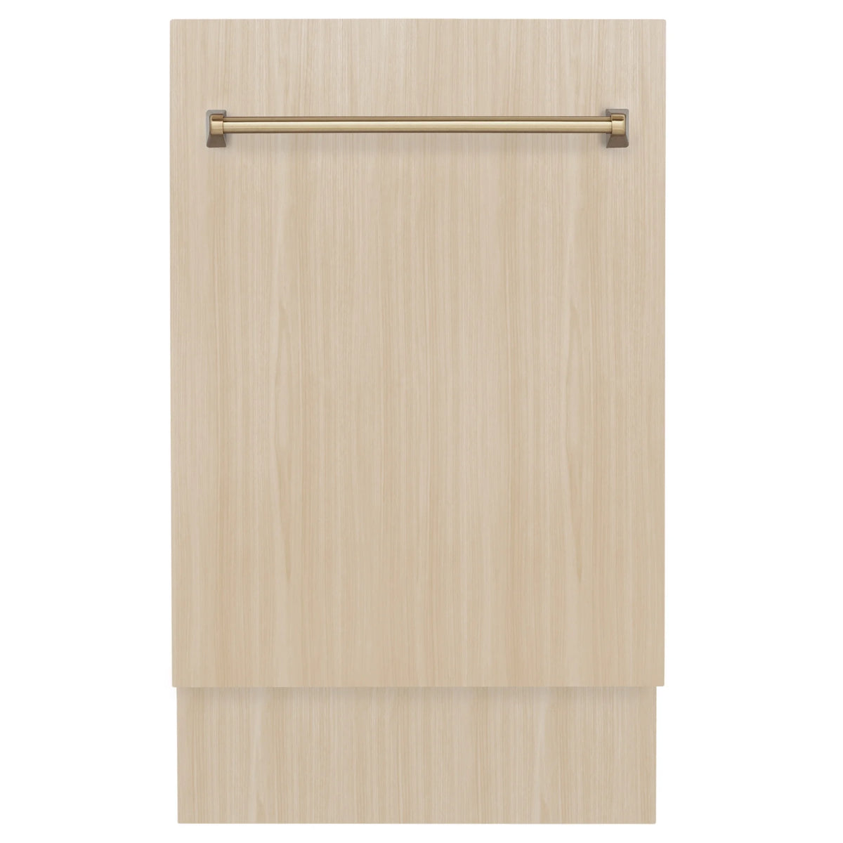 Zline Dwvz-18-Cb 18" Wide 10 Place Setting Built-In Panel Ready Top Control Dishwasher -