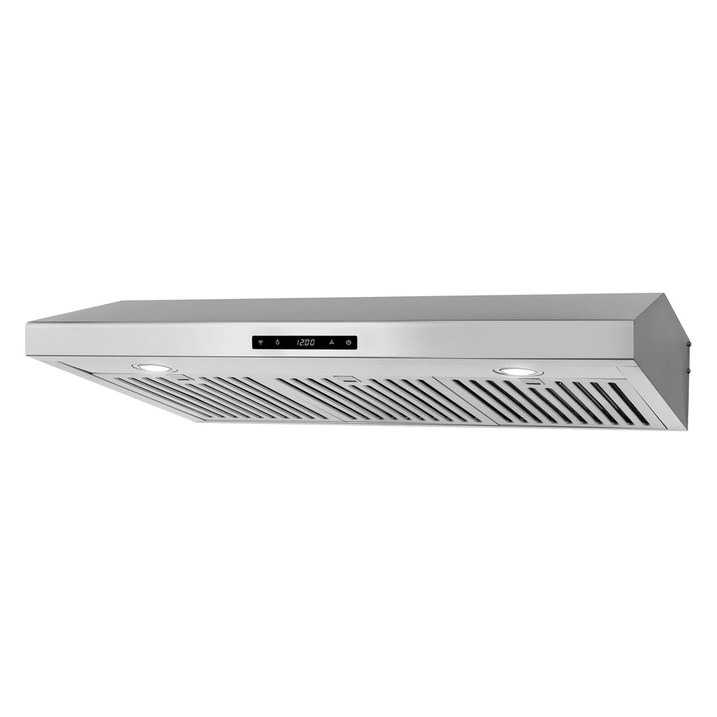 36 in. Under Cabinet Range Hood with Digital Touch Controls in Stainless Steel