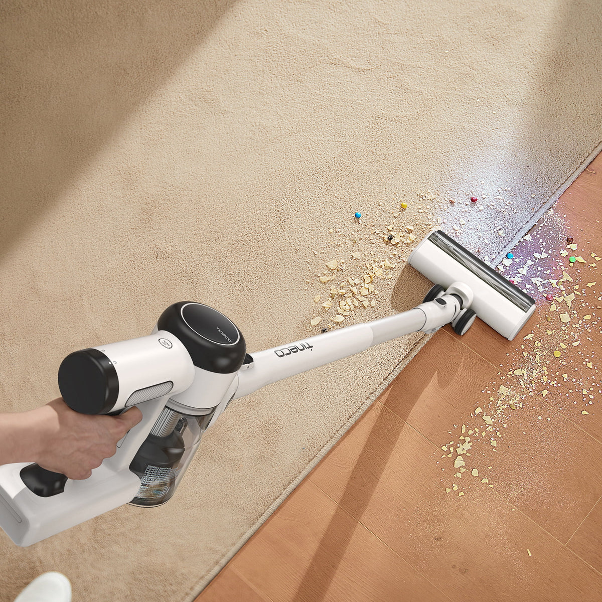 Restored Tineco Pure One X Pet Smart Lightweight Cordless Stick Vacuum (Refurbished)